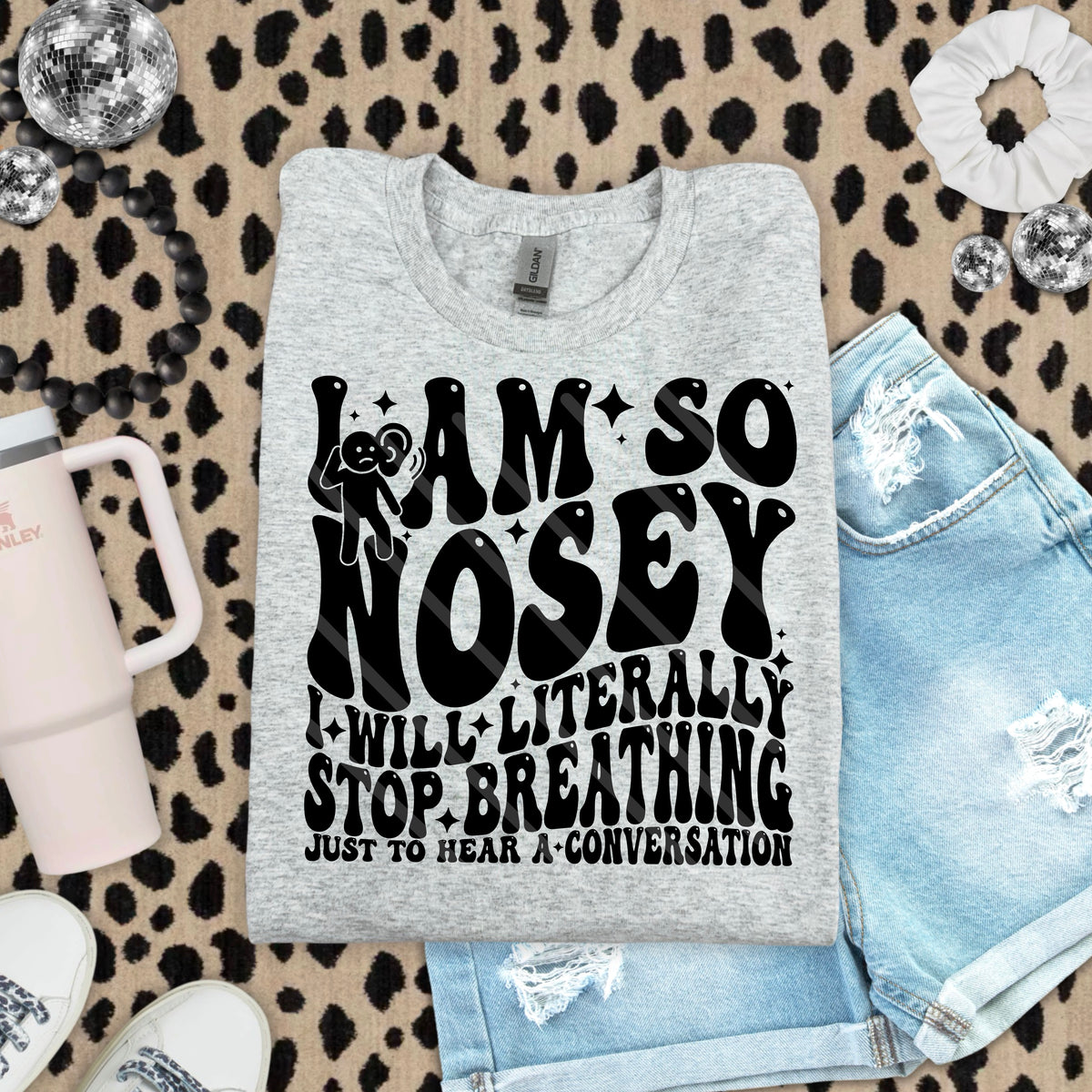 I am So Nosey HW 114175 DTF transfer