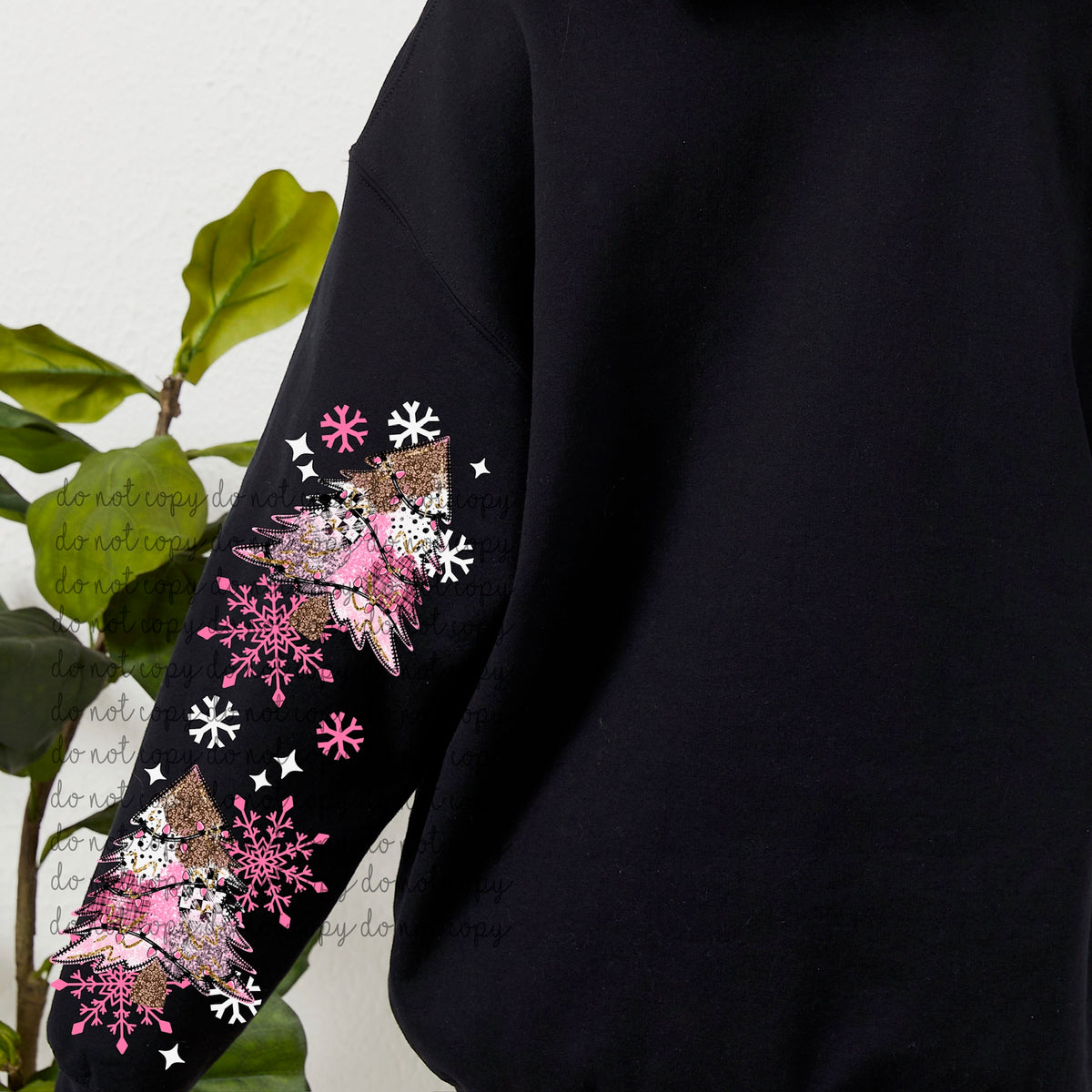 Freezing Season (SET OF TWO SLEEVES) white accents (CSC) DTF Transfer