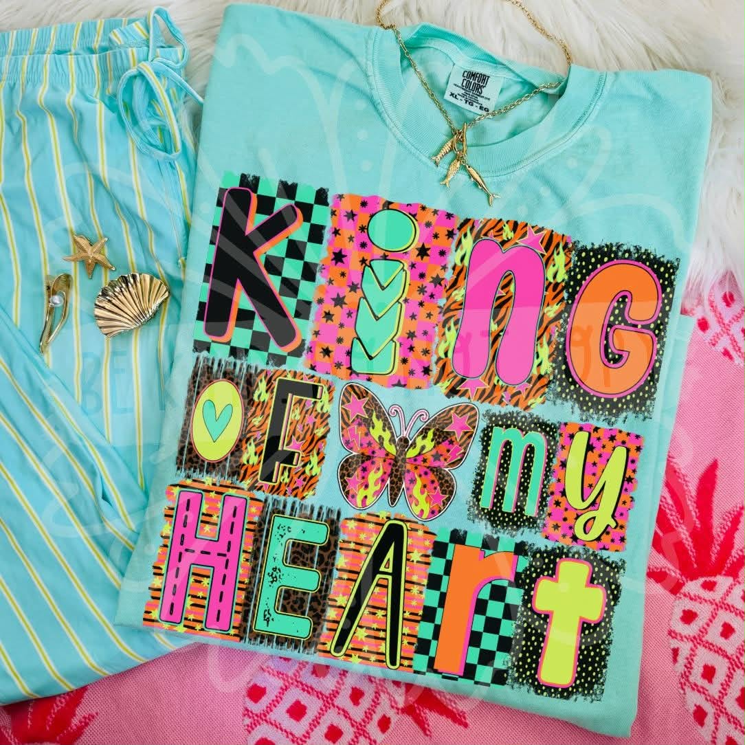 King of my heart Sunday Special DTF transfer