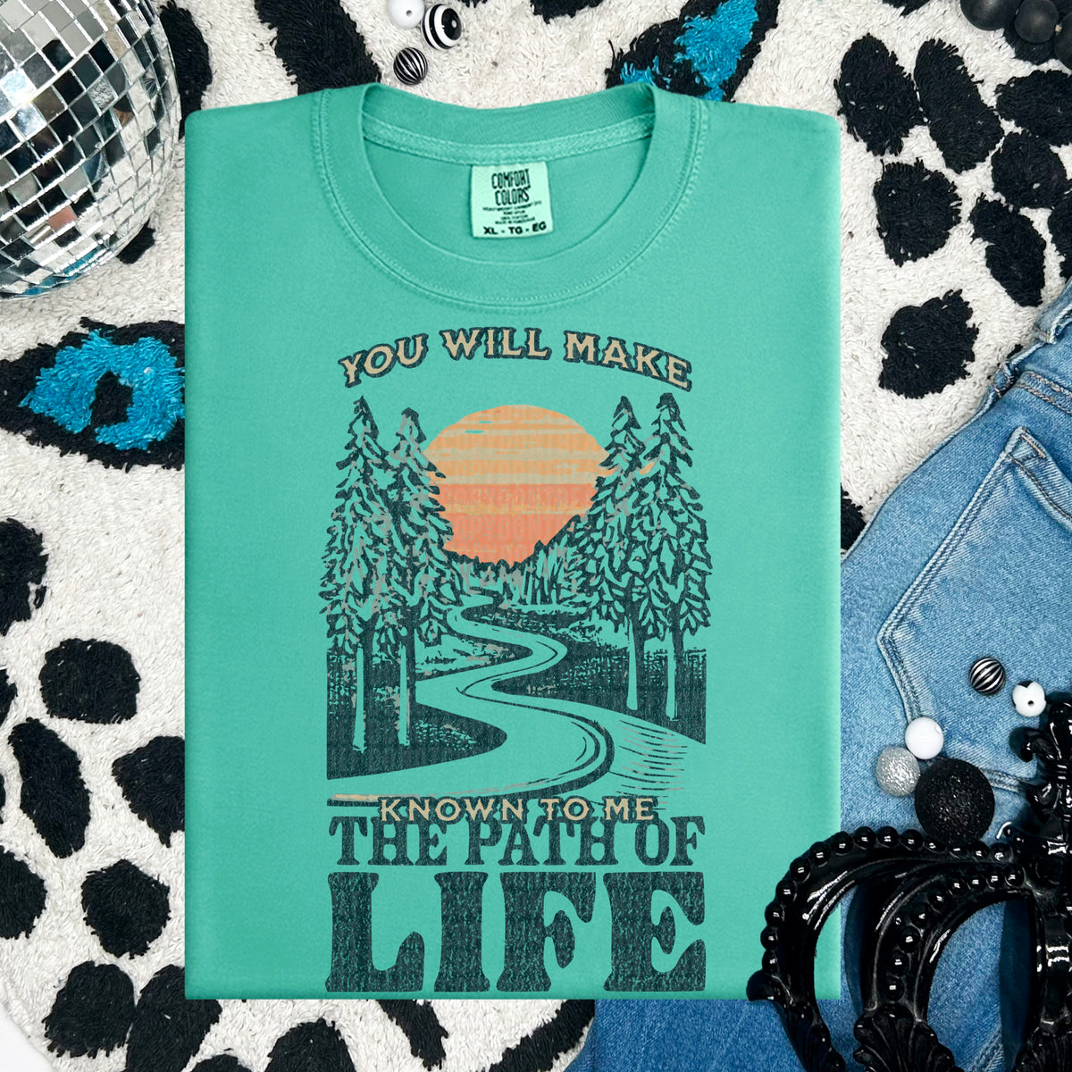 You will make know to me the path of life 95524 DTF transfer