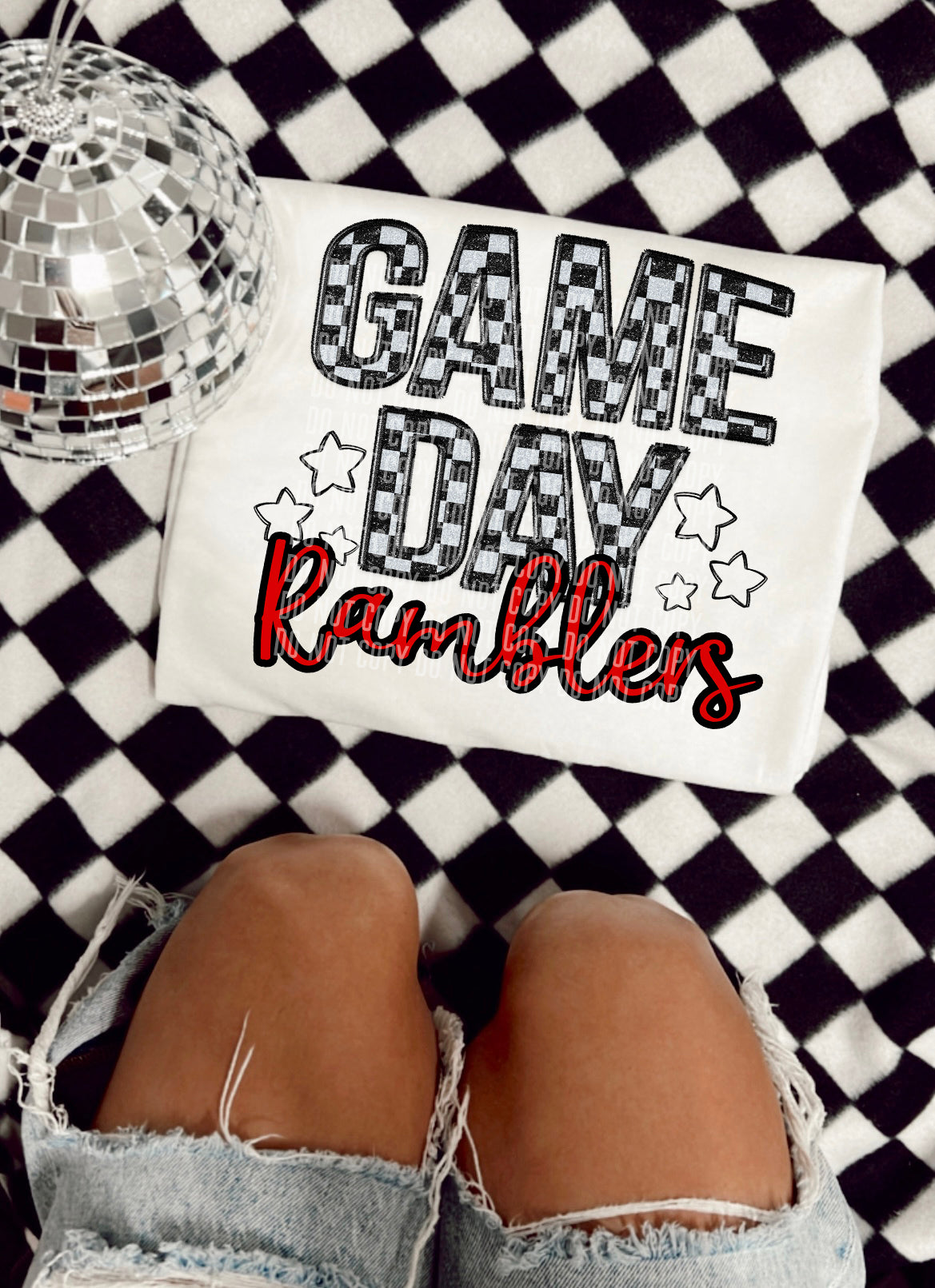 Game Day ramblers (red) 30922 DTF transfers