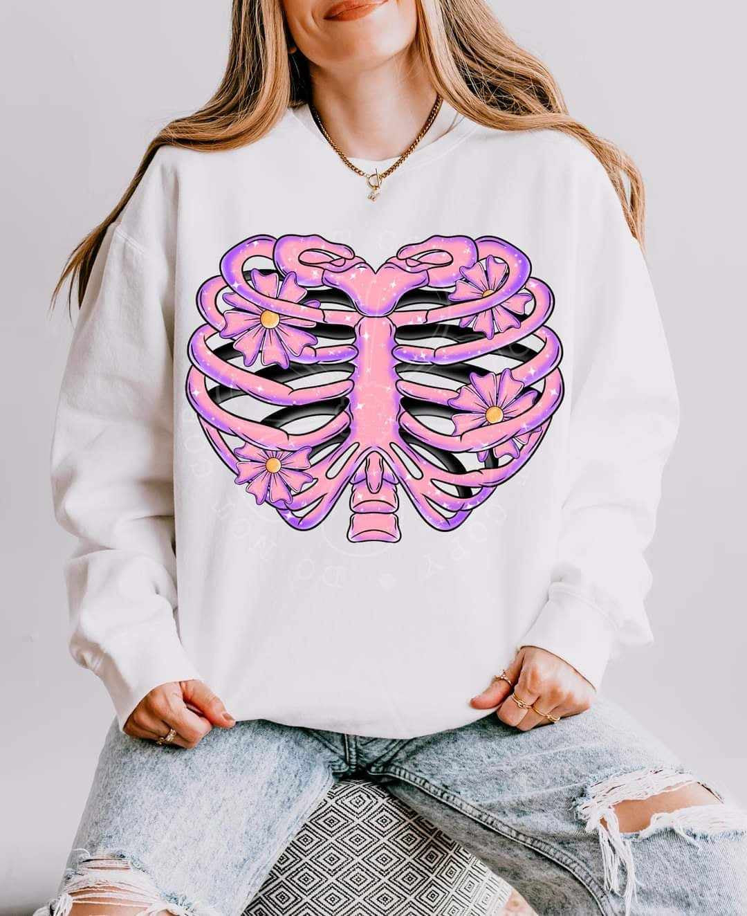 Pink ribs (LYTTLE) 62620 DTF transfer
