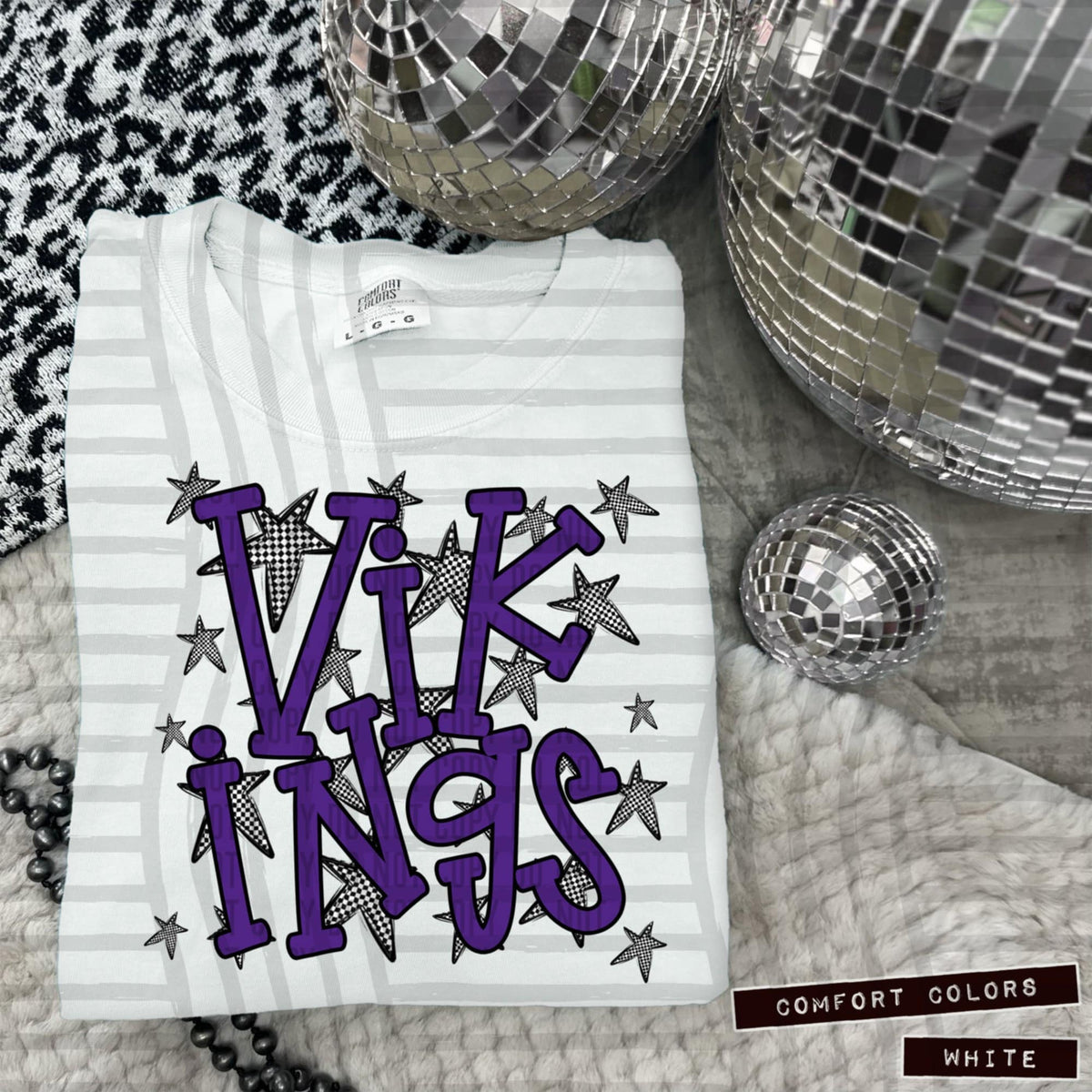 Purple Staggered Mascots (Caplinger)