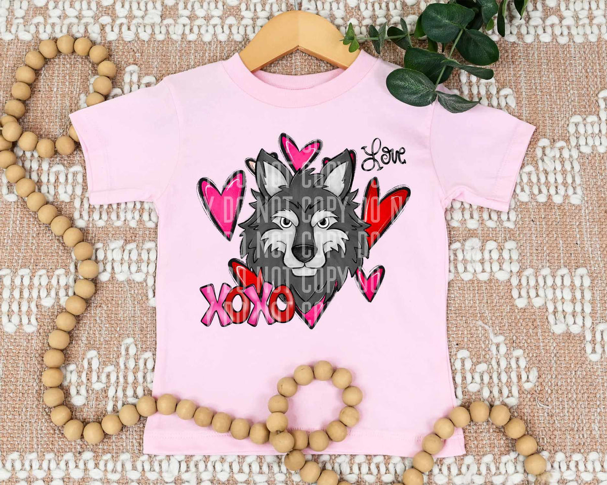 Xoxo wolf (caplinger) 73374 DTF transfer