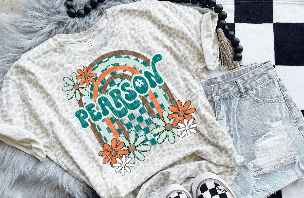Floral Arch Mascot Pearson 49276 DTF TRANSERS