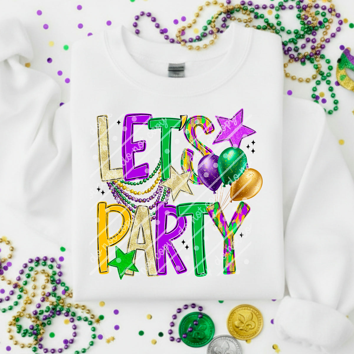 Let’s Party (exclusive) DTF Transfer