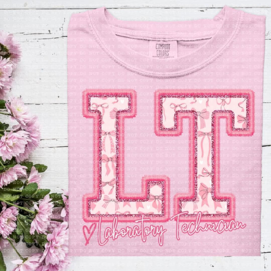 LT laboratory technician coquette (ECHT) 93860 DTF transfer