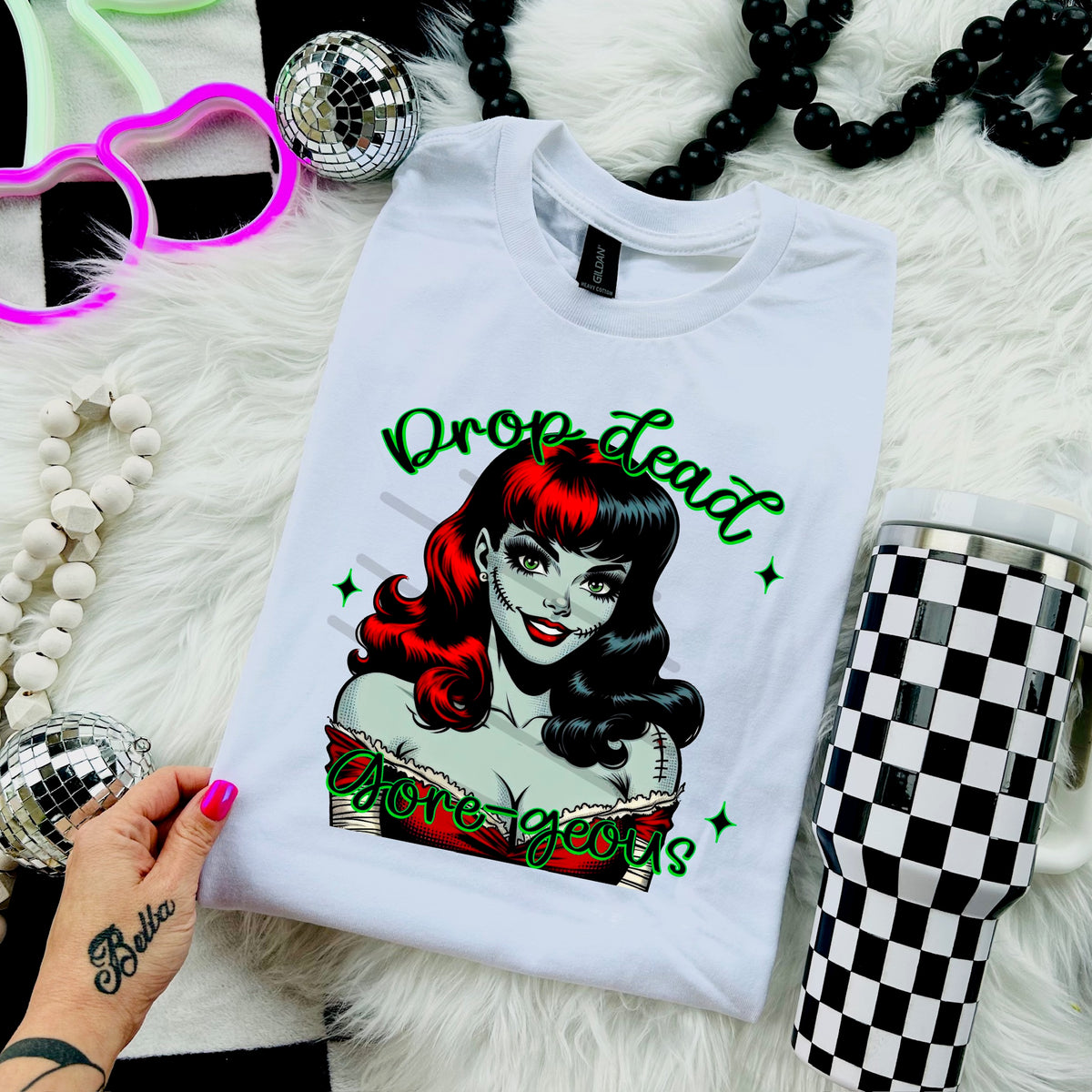 Drop Dead Gorgeous Zombie Girl 114052 DTF Transfer