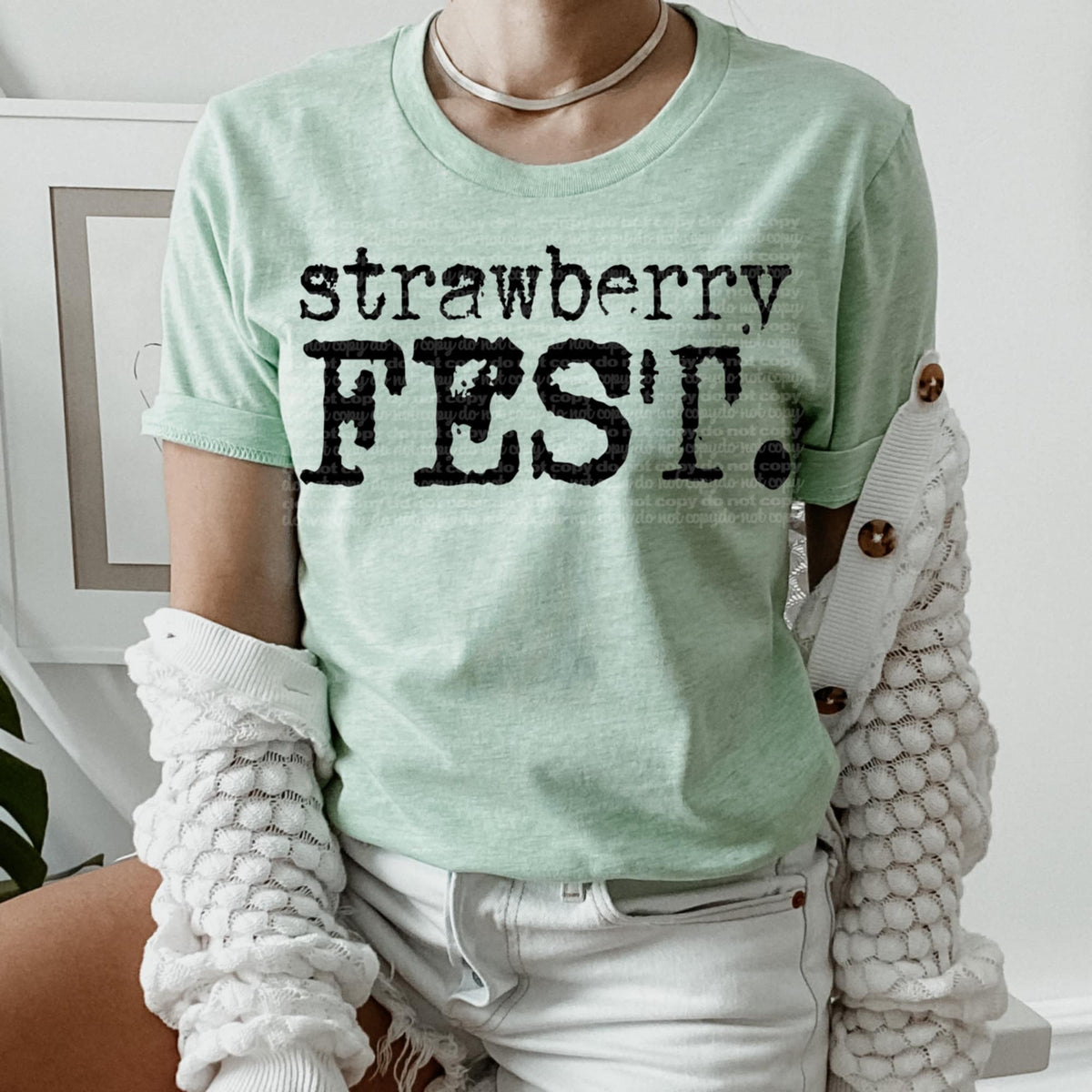 Strawberry fest. (TTD) 95856 DTF transfer