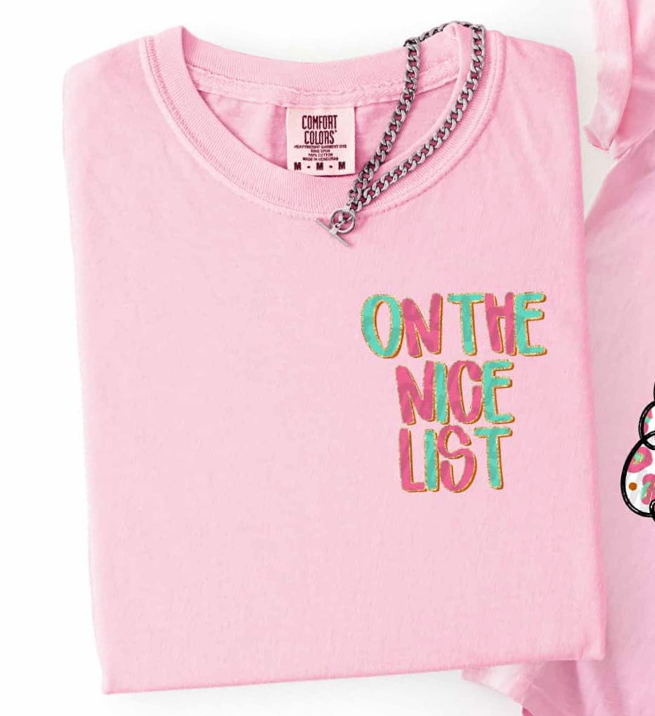 On The Nice List pocket (SDD) DTF transfer