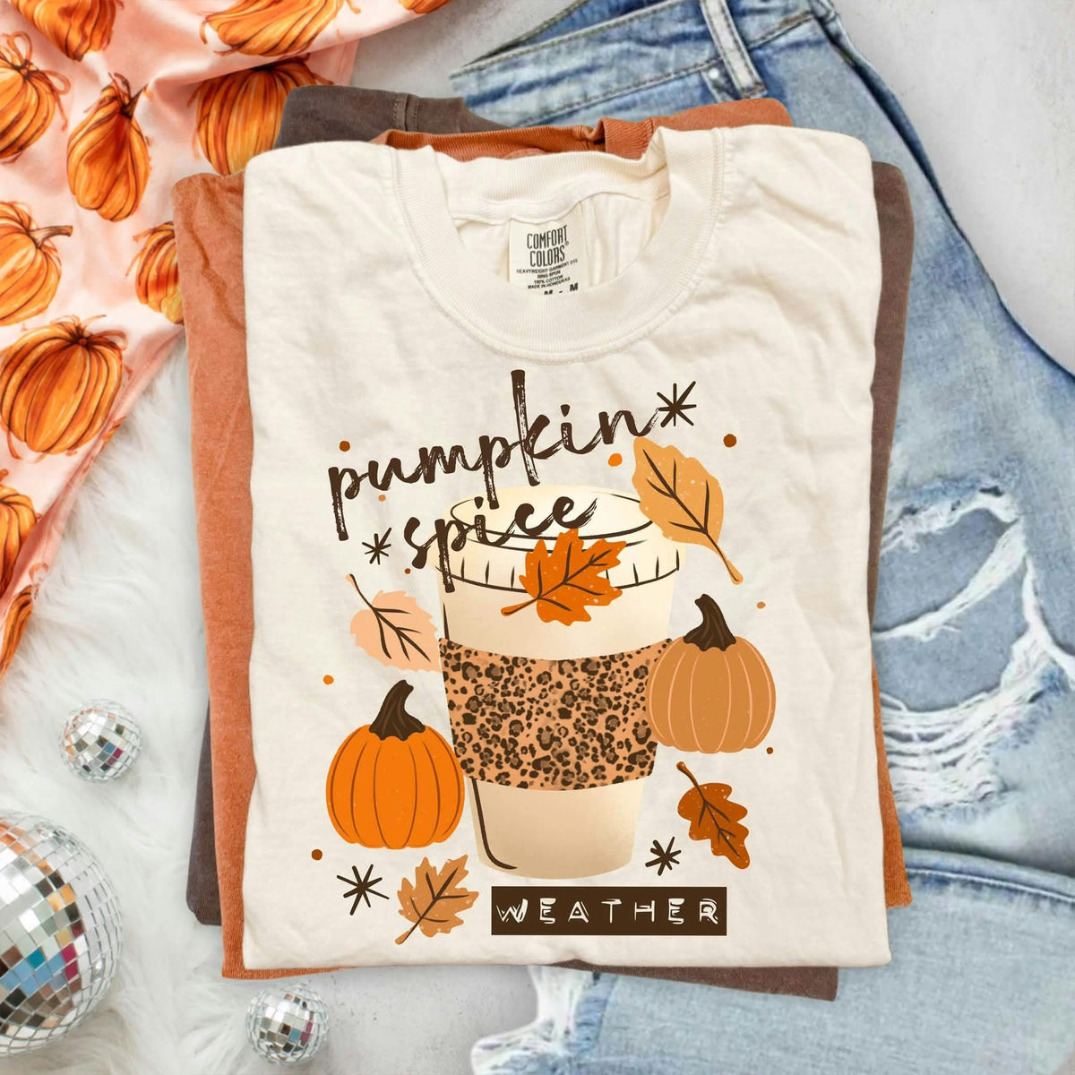 Pumpkin spice weather (Csc) DTF Transfer
