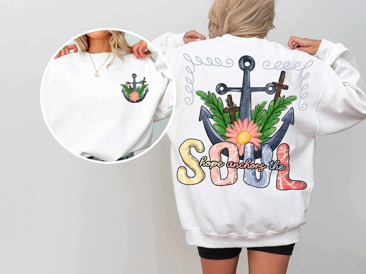 Love anchors the soul BACK ONLY 70115 DTF transfer