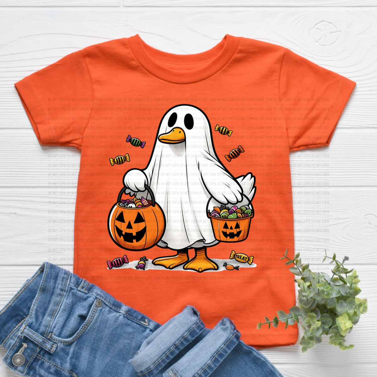 Ghost Goose with candy REVEL DTF transfer