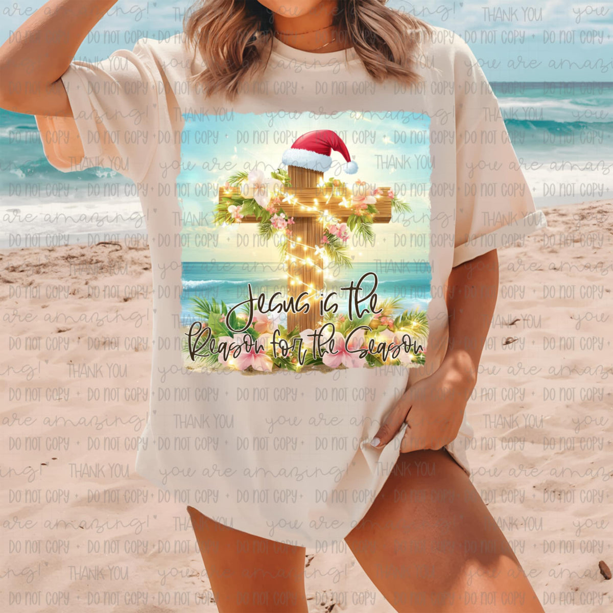 Jesus is the reason for the season 106792 DTF transfer