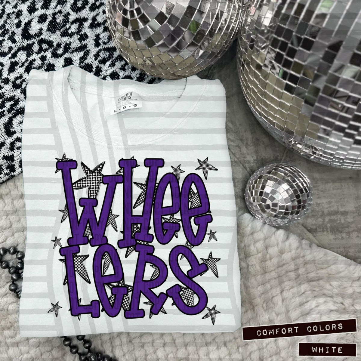 Purple Staggered Mascots (Caplinger)