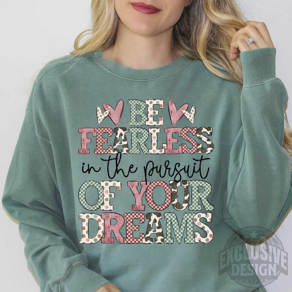 Be fearless in the person of your dreams 79841 DTF transfer