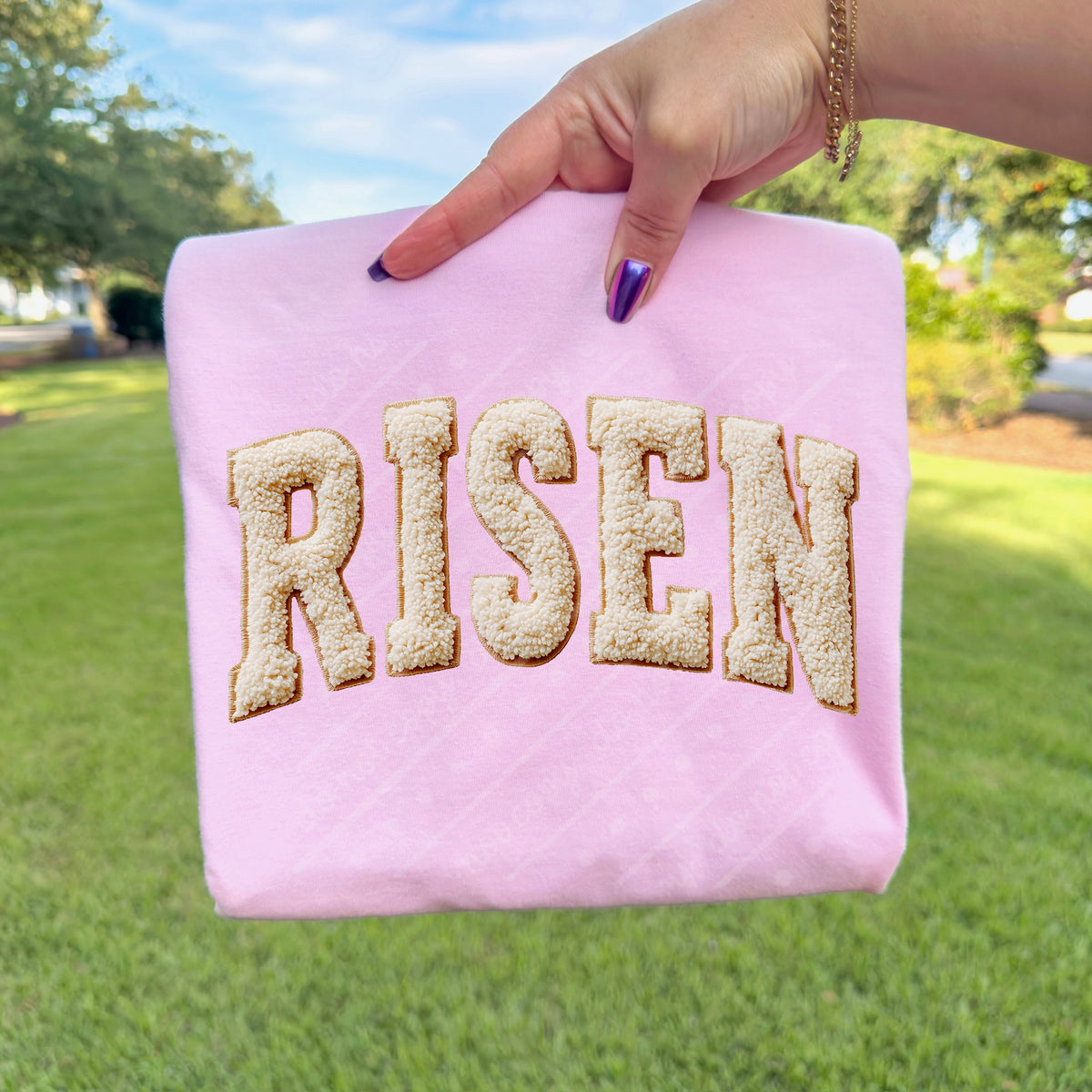 Risen Faux yarn DTF Transfer