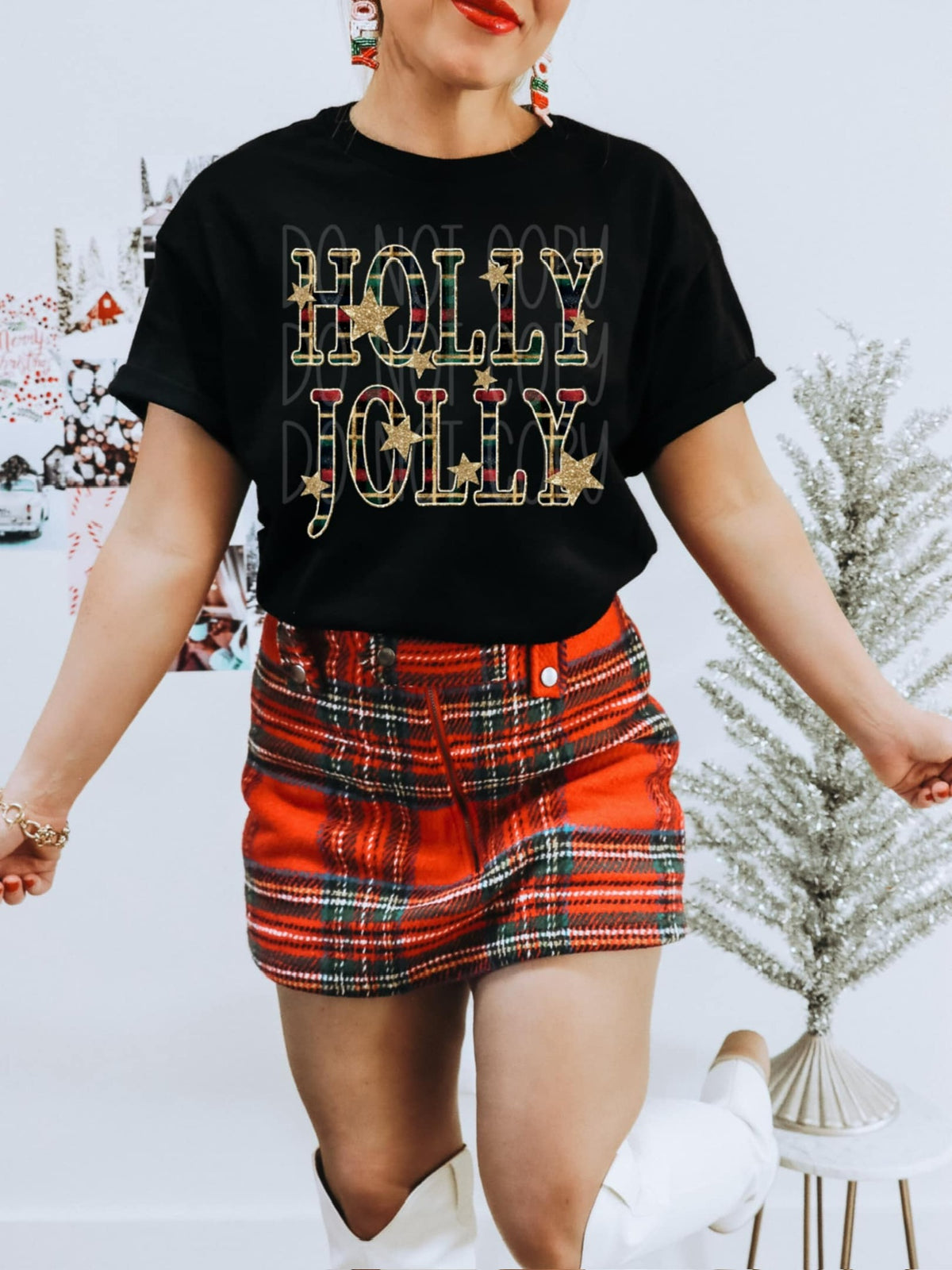 Holly Jolly (PH) DTF Transfer