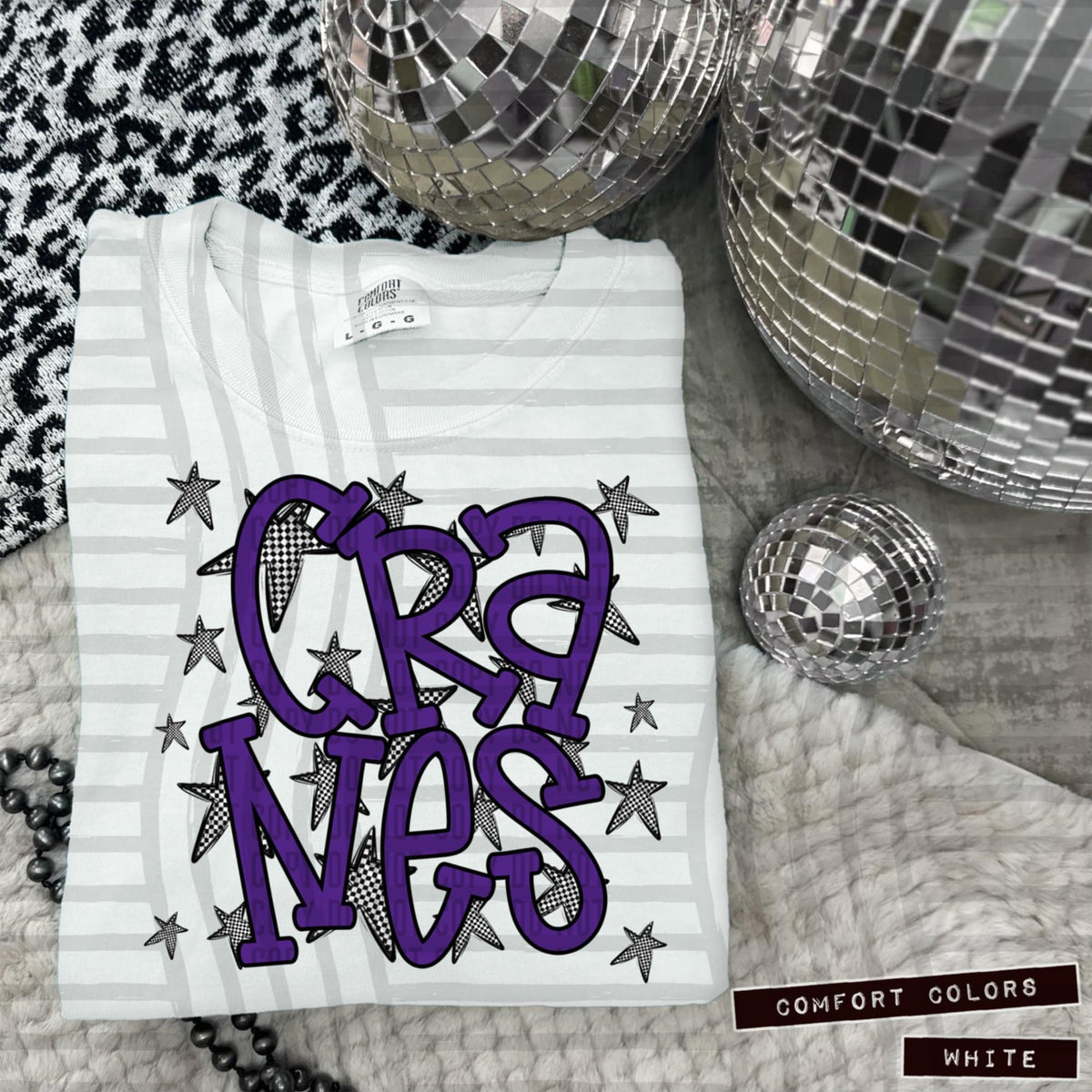 Purple Staggered Mascots (Caplinger)