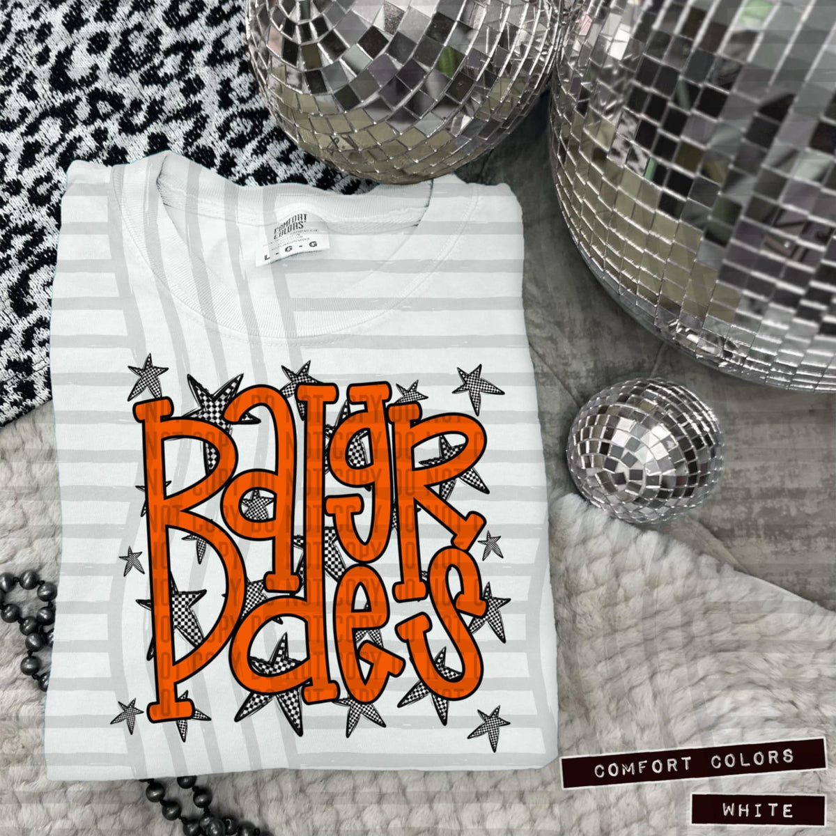 Orange Staggered Mascots (Caplinger)