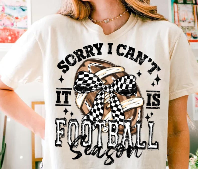 Sorry I can’t it is football season 109820 DTF transfers