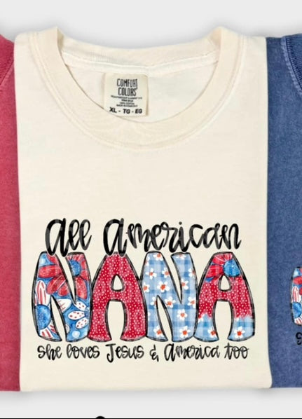 All American nana (SDD) 99317 DTF transfer