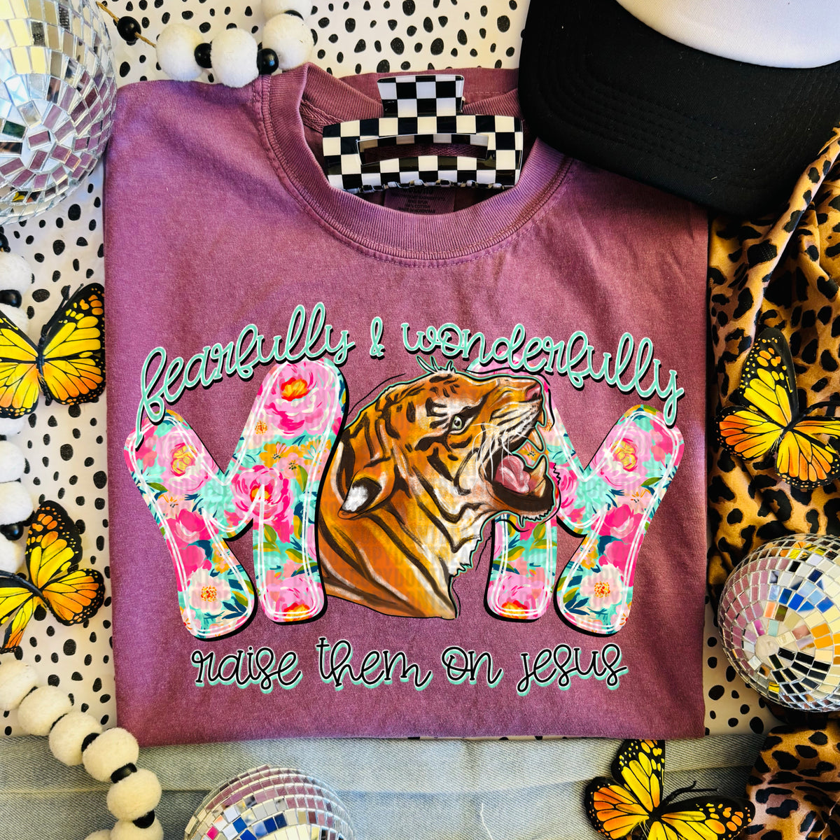 Fearfully and wonderfully mom 97558 DTF transfer