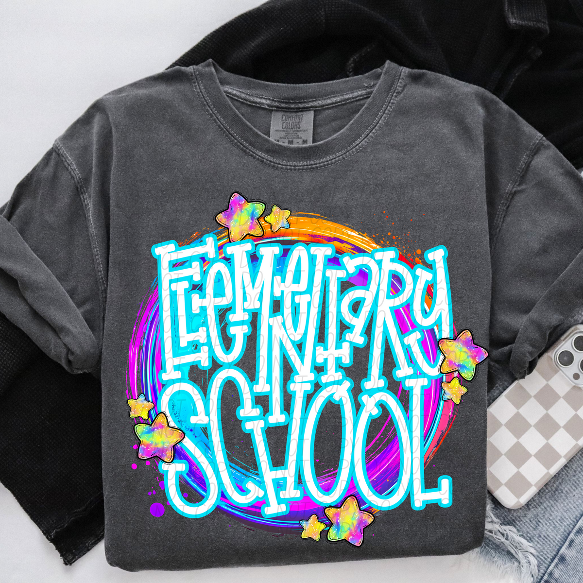 Elementary School Whimsical (CITY) DTF transfer