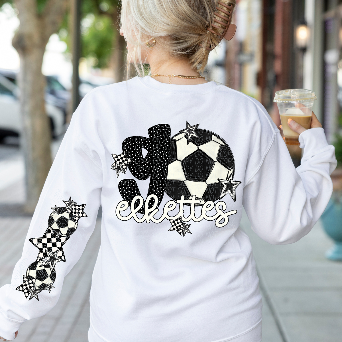 elkettes soccer black and white (city)