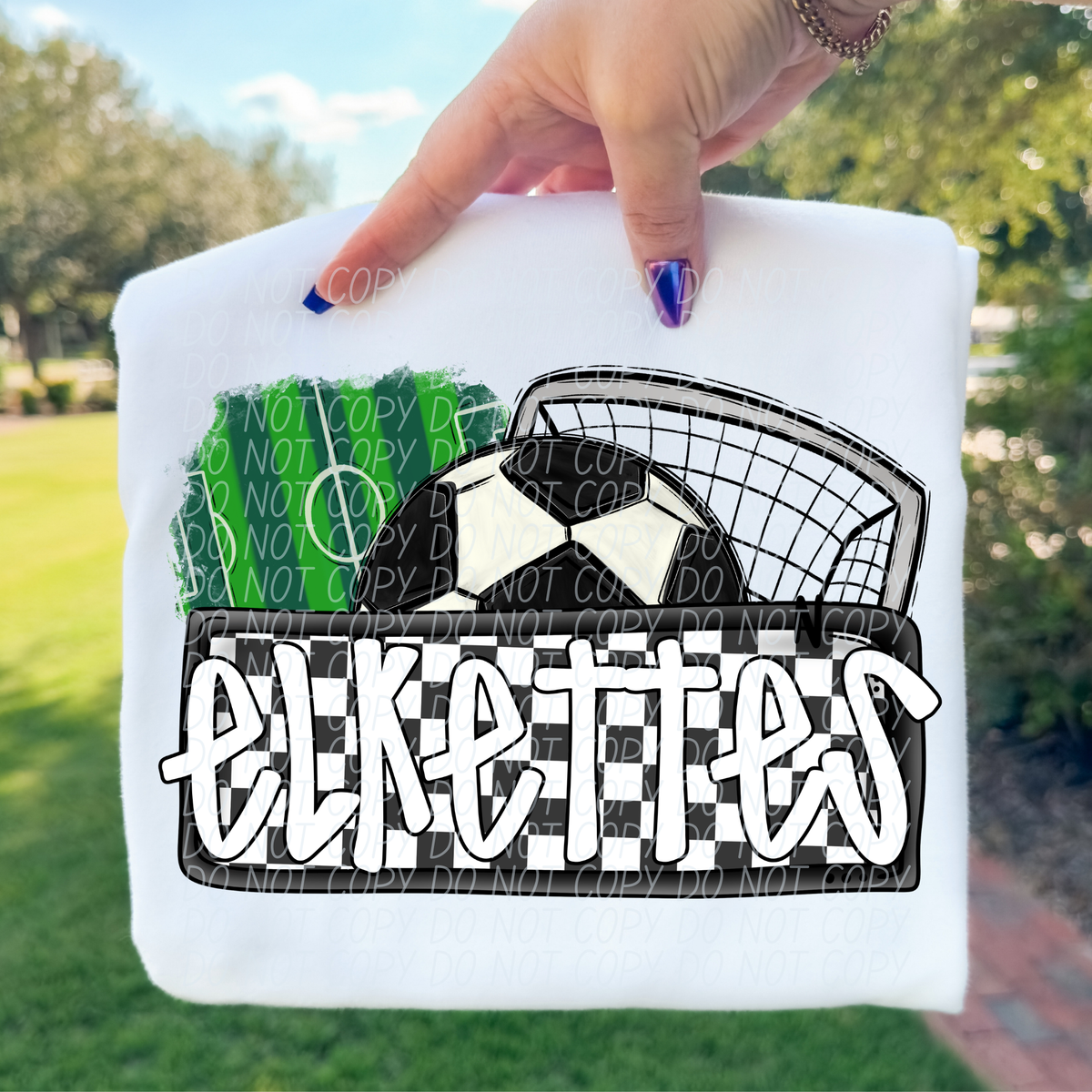 Soccer Elkettes (City) DTF transfer