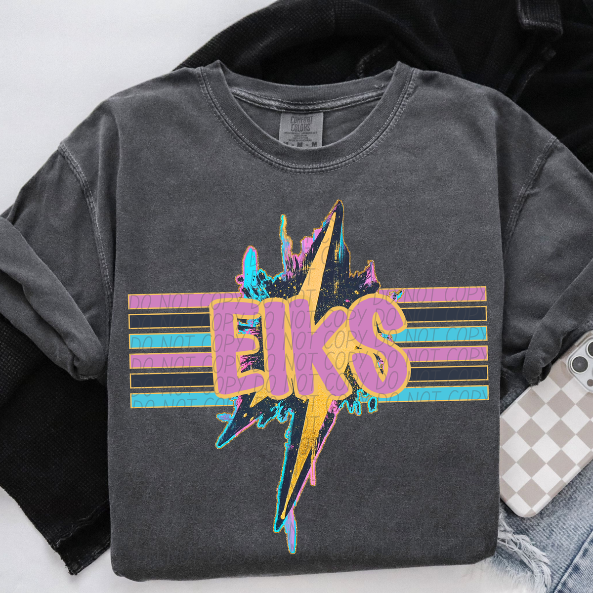 Elks Geode Bolt (CITY) DTF transfer