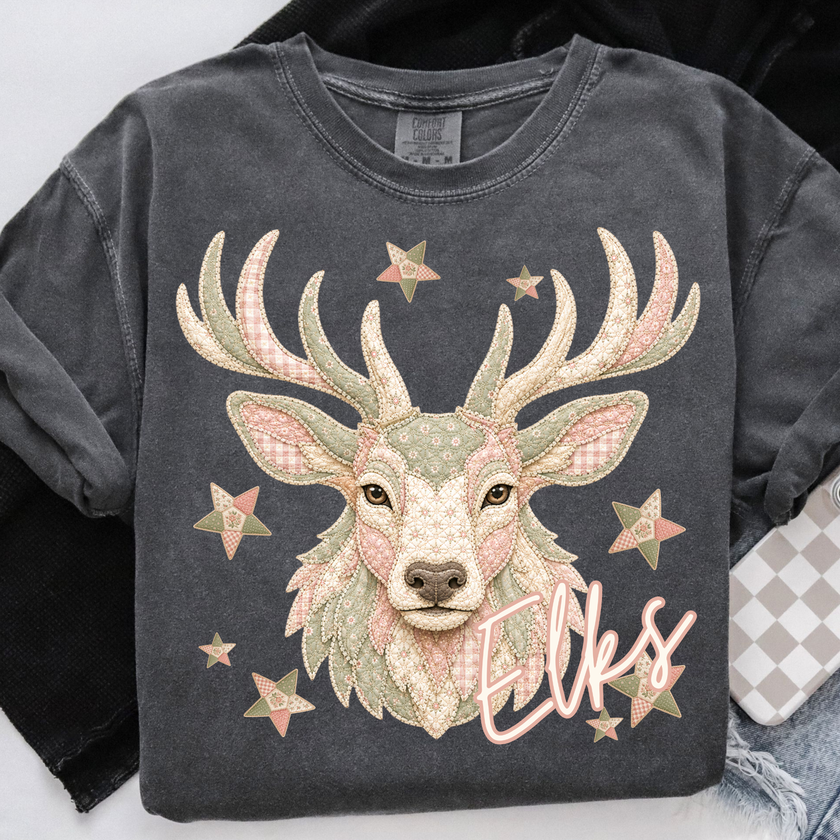 Elks meemaw mascot (City) DTF Transfer