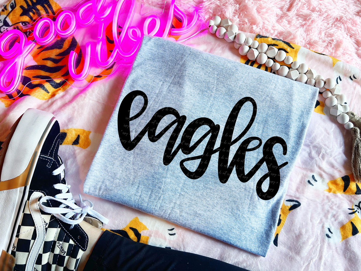 Eagles Hand Lettered 54047 DTF transfer