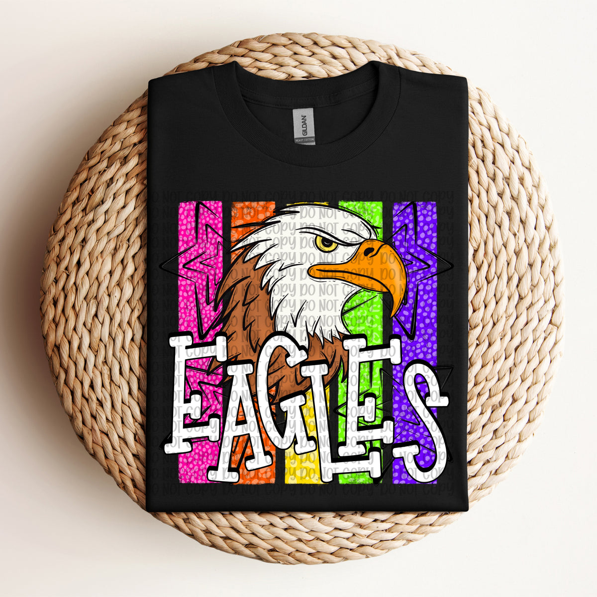 Eagles neon stripes (VP) DTF Transfer