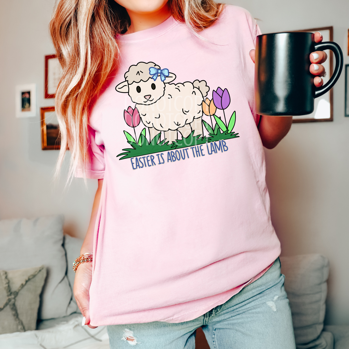 Easter is about the lamb (CSG) DTF Transfer