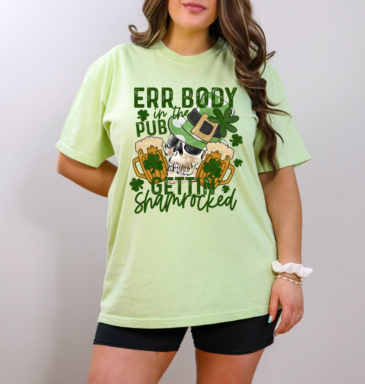 Errbody In The Pub Gettin' Shamrocked 116810 DTF Transfer