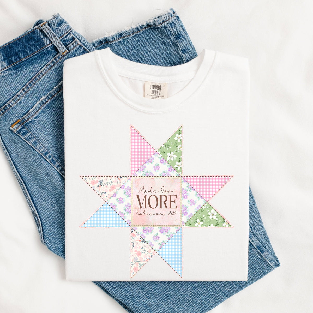 Made for more (quilt star) (UAC) DTF Transfer
