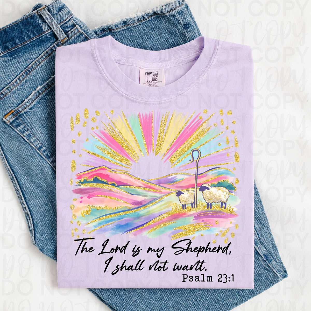 Stand still and see the salvation of the Lord (UAC) DTF Transfer