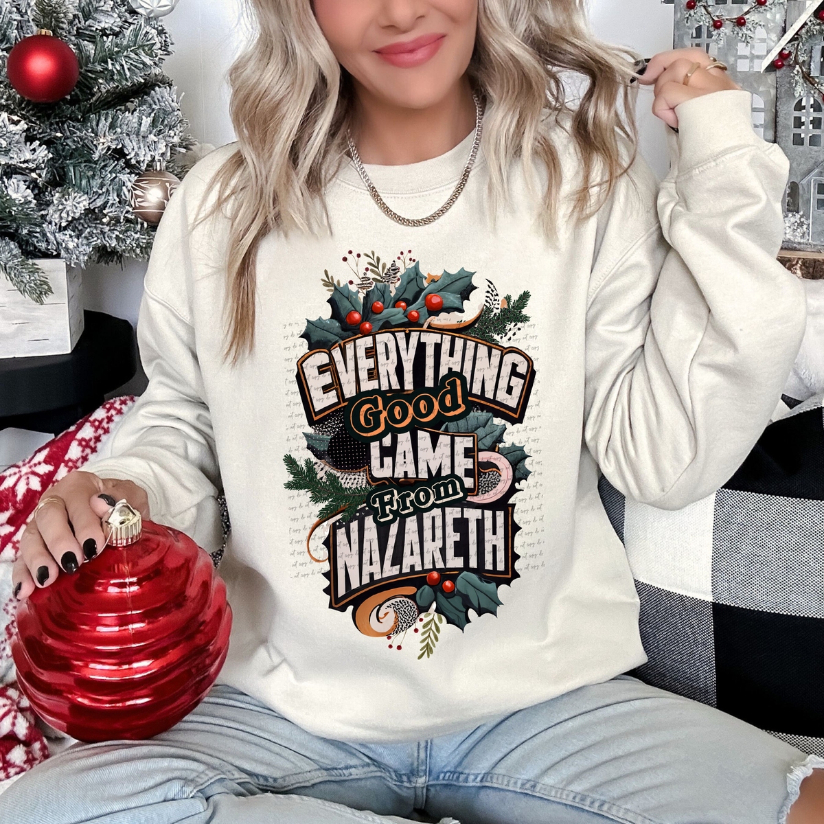 Everything Good Came From Nazareth 46440 DTF transfer