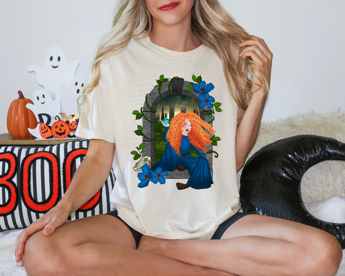 Evil Brave Archer Princess Window 115671 DTF transfer