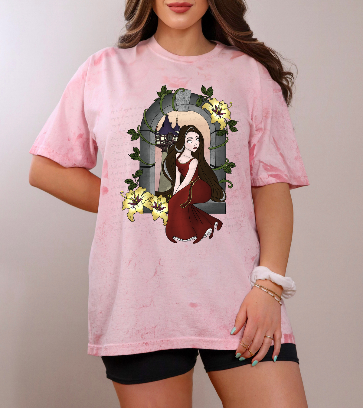 Evil Long Hair Princess 115370 DTF transfer
