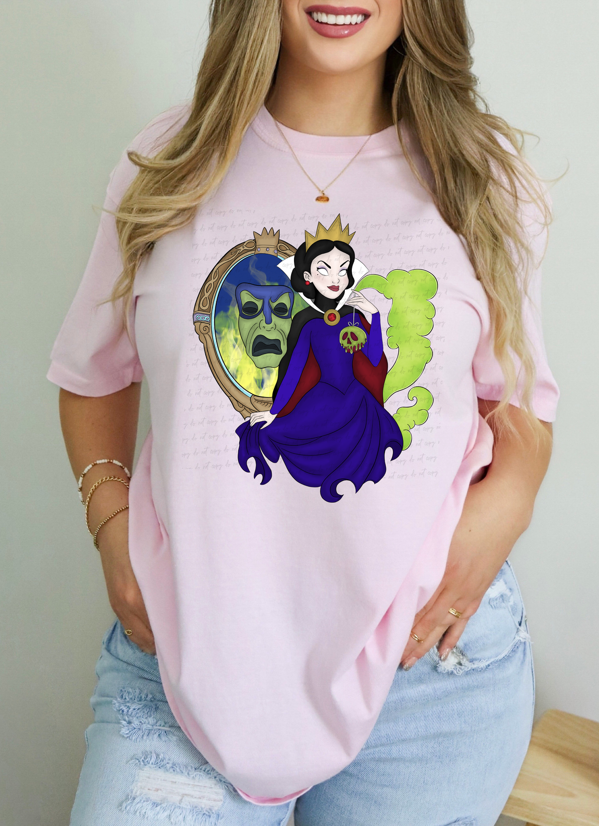 Evil White Princess 115305 DTF transfer