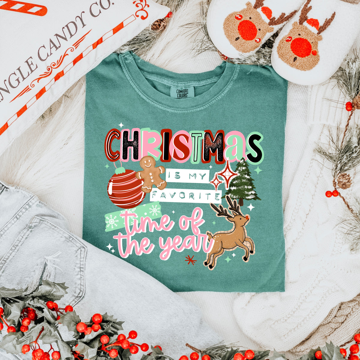 Christmas is my favorite white (CSC) DTF Transfer