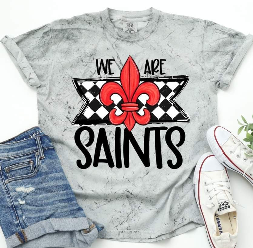 We are Saints 30673 DTF transfers