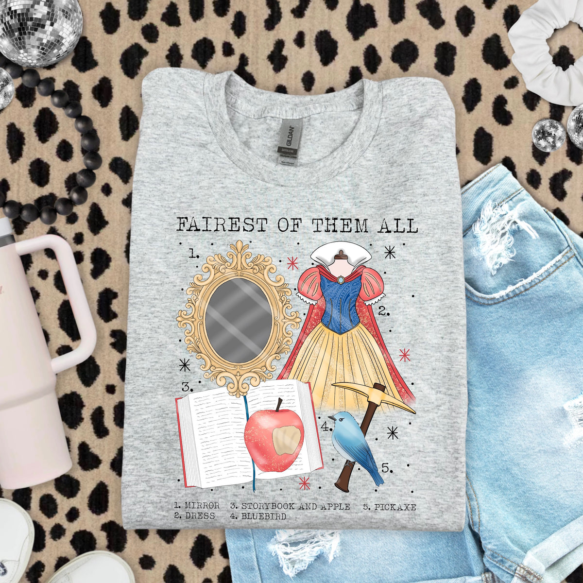 Fairest of them all Collage 114002 DTF transfer