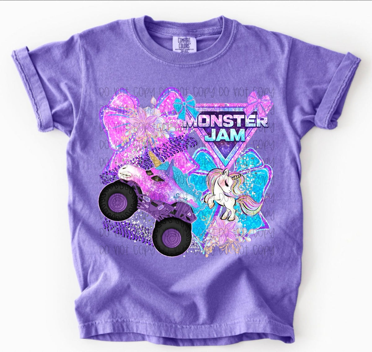 Unicorn Truck (SDD) DTF transfer