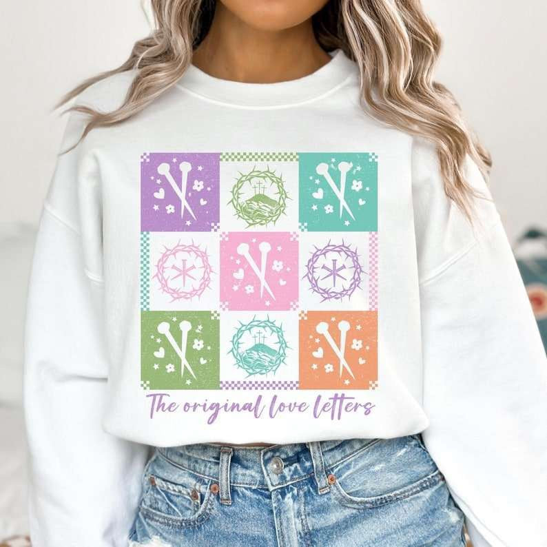 The original love letter blocks 80225 DTF transfer