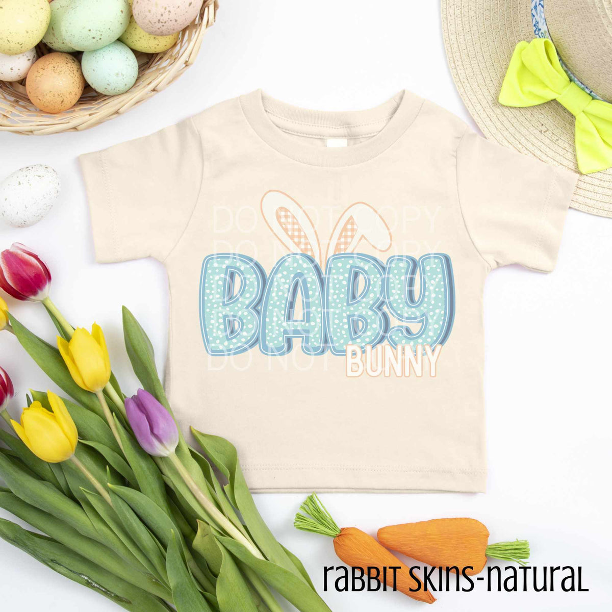 Baby bunny BLUE (CSG) 85954 DTF transfer