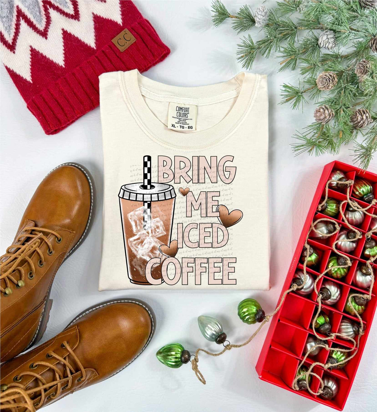 Bring me iced coffee 62689 DTF transfer