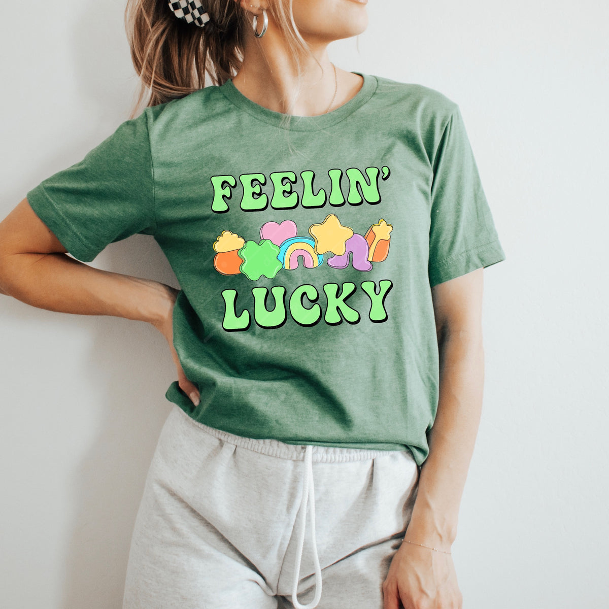 Feeling lucky with marshmallows (MZ) DTF Transfer